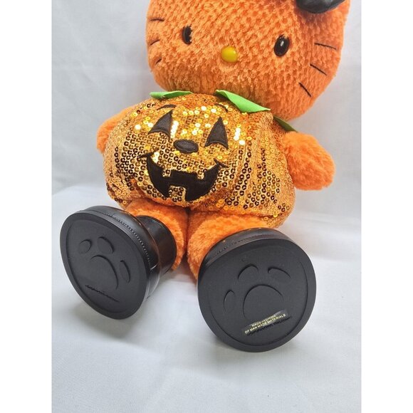 Rare Build A Bear Hello Kitty Sanrio 18" Orange Halloween Plush Stuffed Animal - Picture 3 of 16